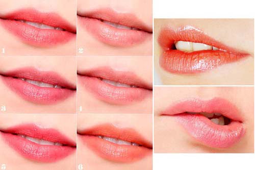 Xăm môi màu nào đẹp?