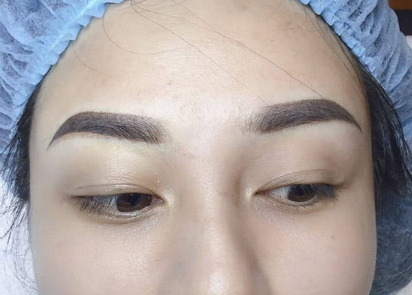 Mực xăm lông mày Hàn Quốc màu nâu đen