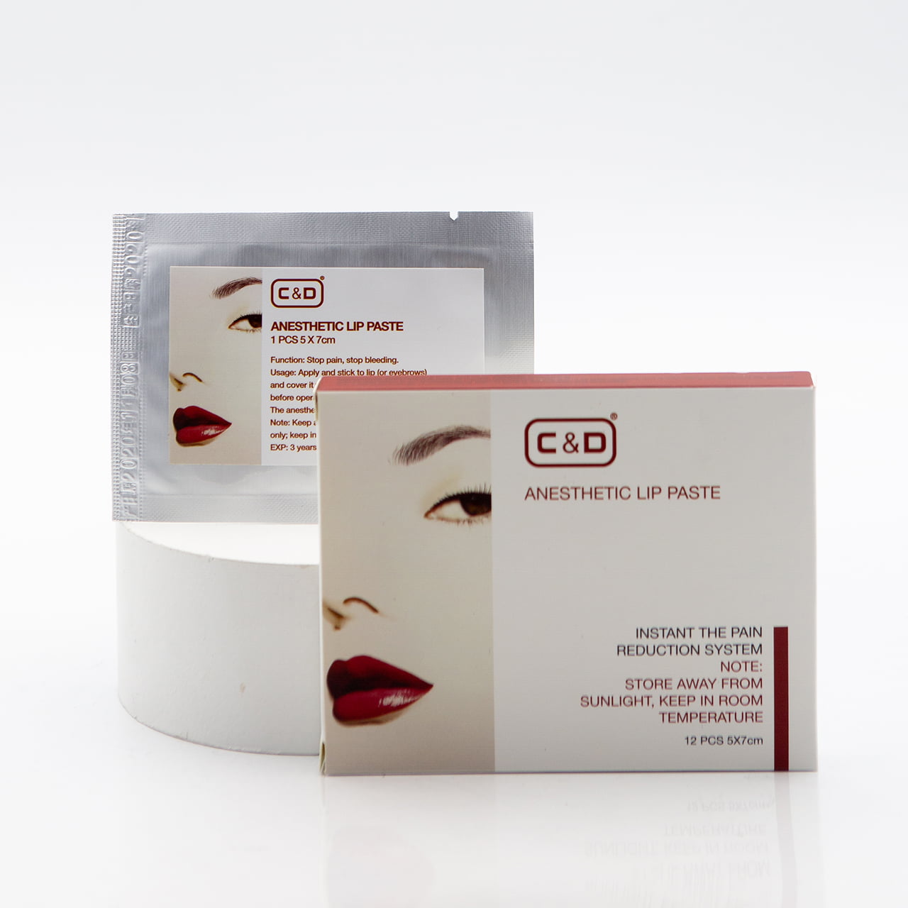 miếng dán giảm đau môi C&D