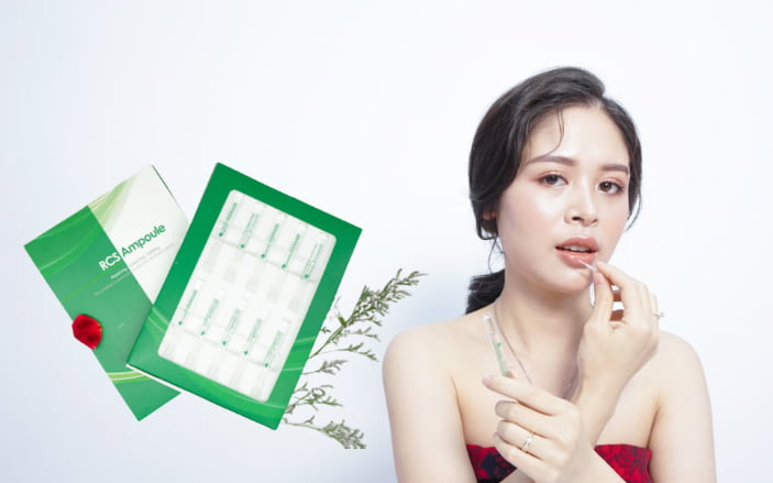 Son dưỡng kích màu môi sau phun xăm RCS Ampoule
