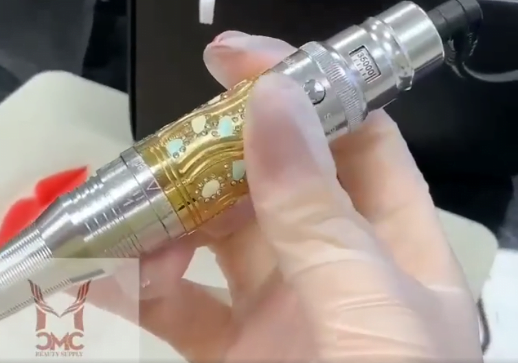 đánh giá nhanh máy phun xăm đính đá sang chảnh, đẹp không tì vết