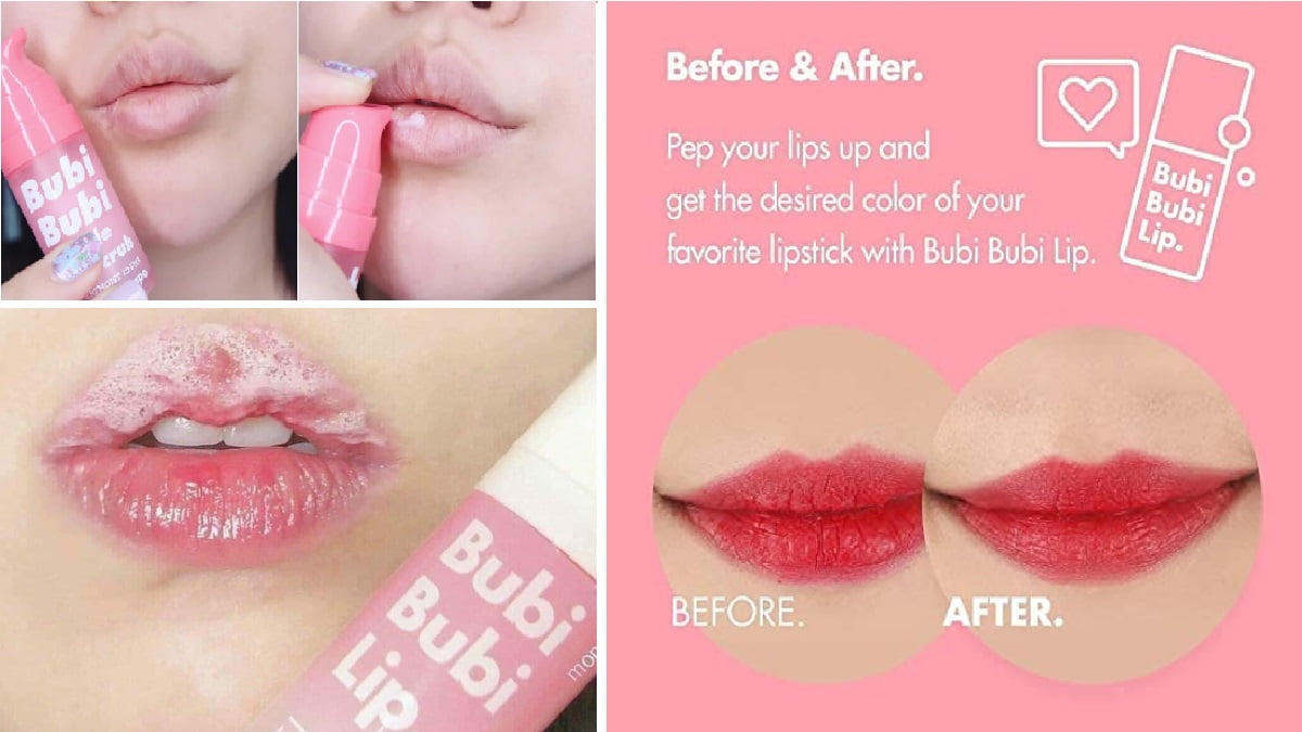 Son dưỡng kiêm tẩy da chết Bubi Bubi Lip có trị thâm môi không