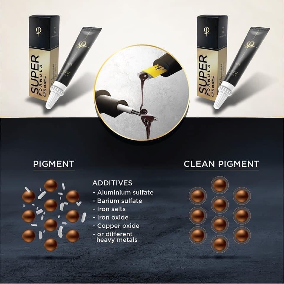 Đặc điểm của mực xăm Phibrows