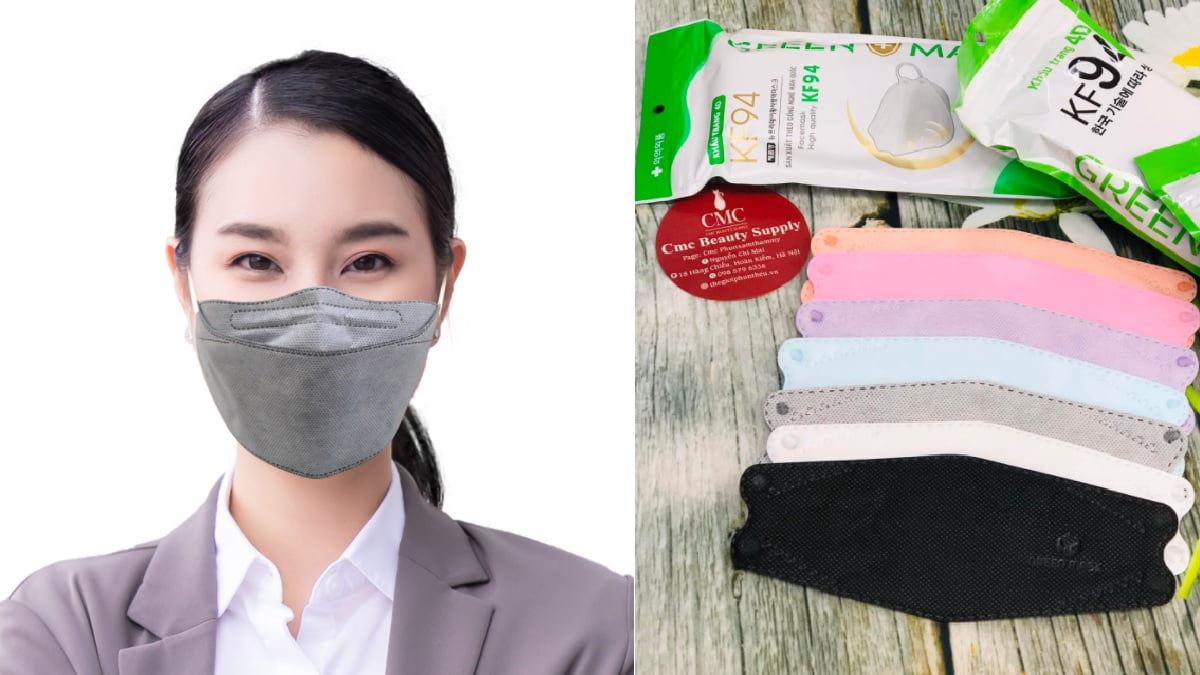5 lý do bạn nên dùng khẩu trang KF94 trong phun xăm thẩm mỹ
