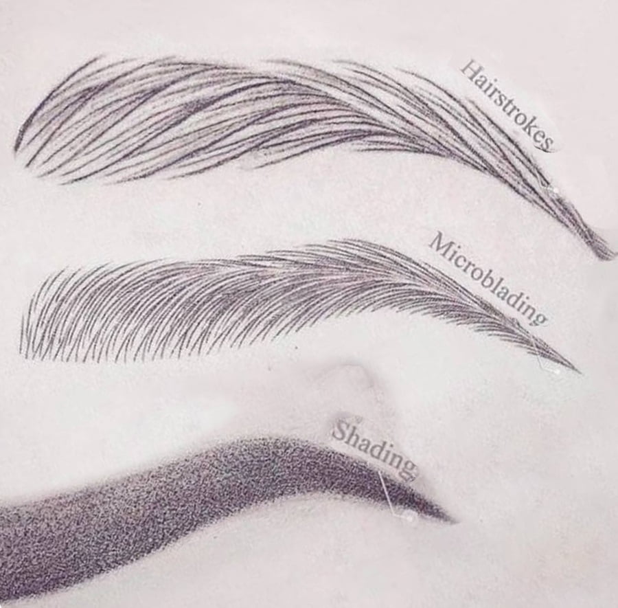 Quy trình điêu khắc chân mày hairstroke thực hiện thế nào
