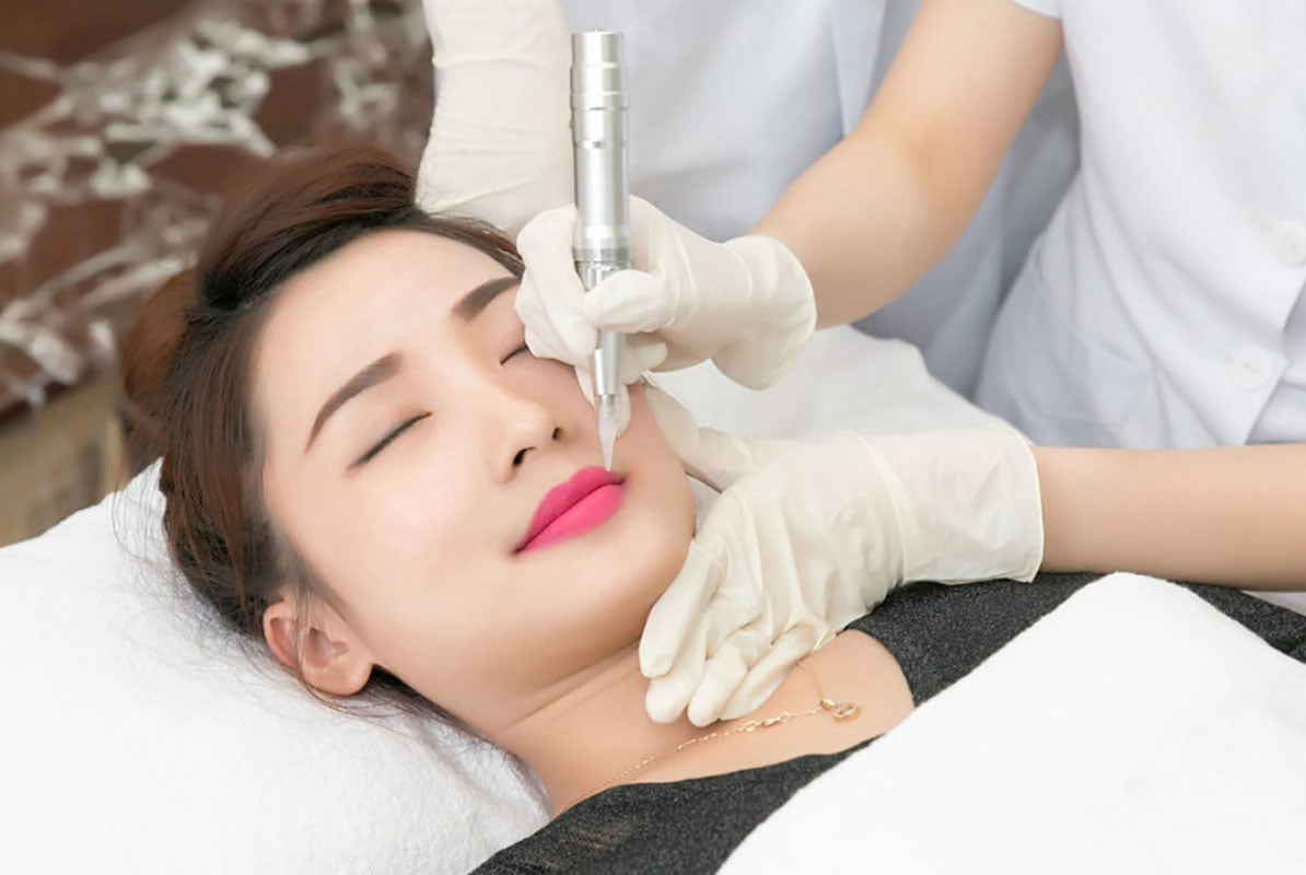 Bảng màu phun môi collagen bao gồm những màu nào?