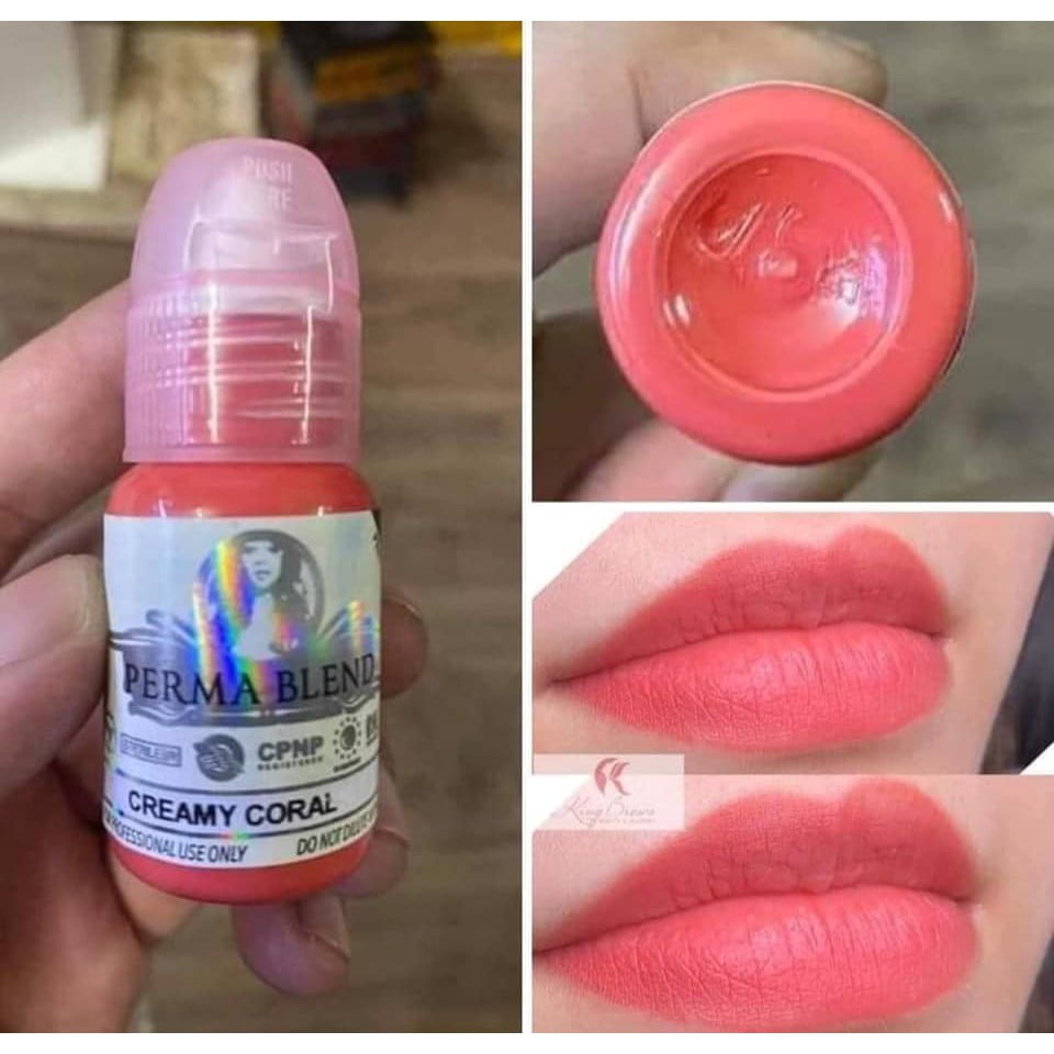 Mực Perma Blend có thành phần 100% dược liệu tự nhiên