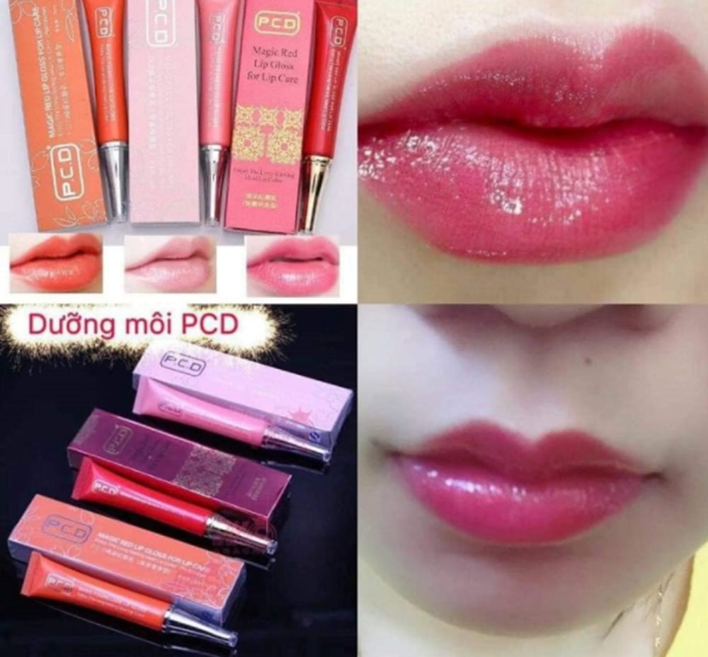 Review son dưỡng kích màu môi PCD có những loại nào?