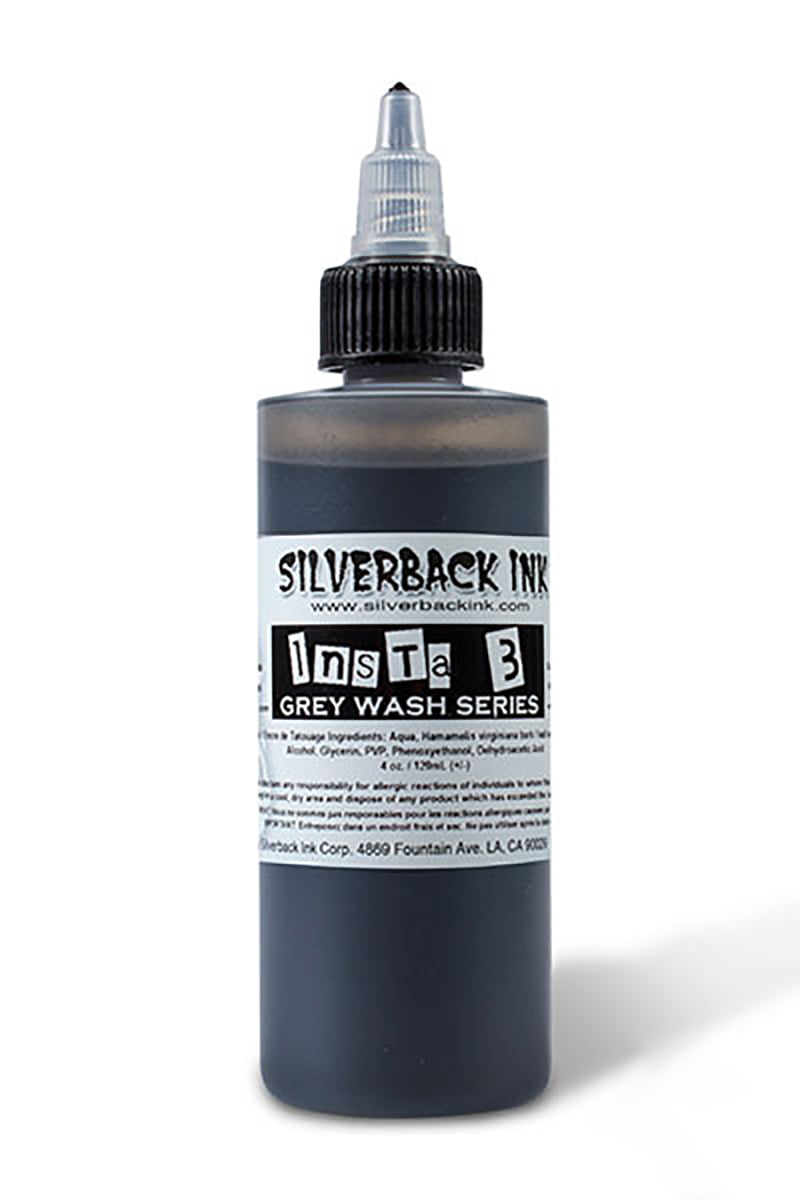 Review mực xăm Silver Black