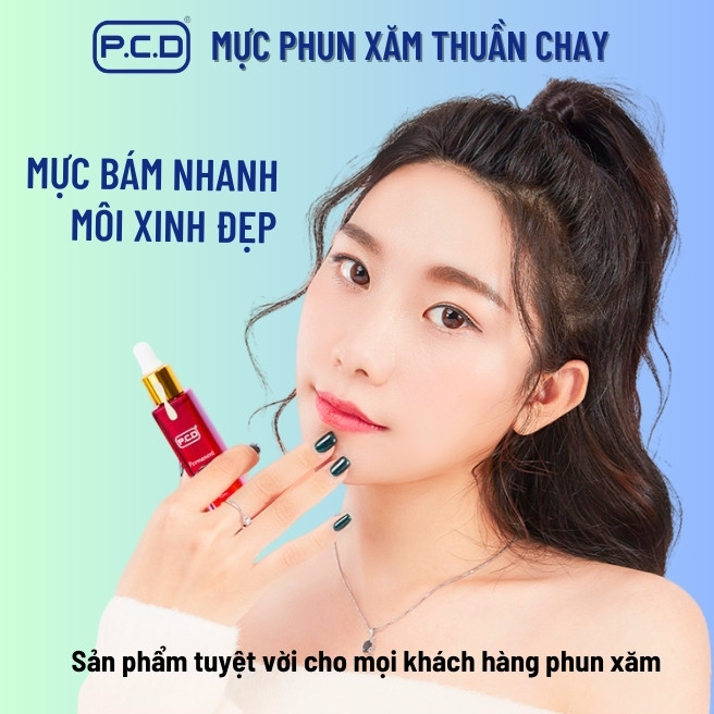 Mực phun xăm thuần chay PCD có tốt không?